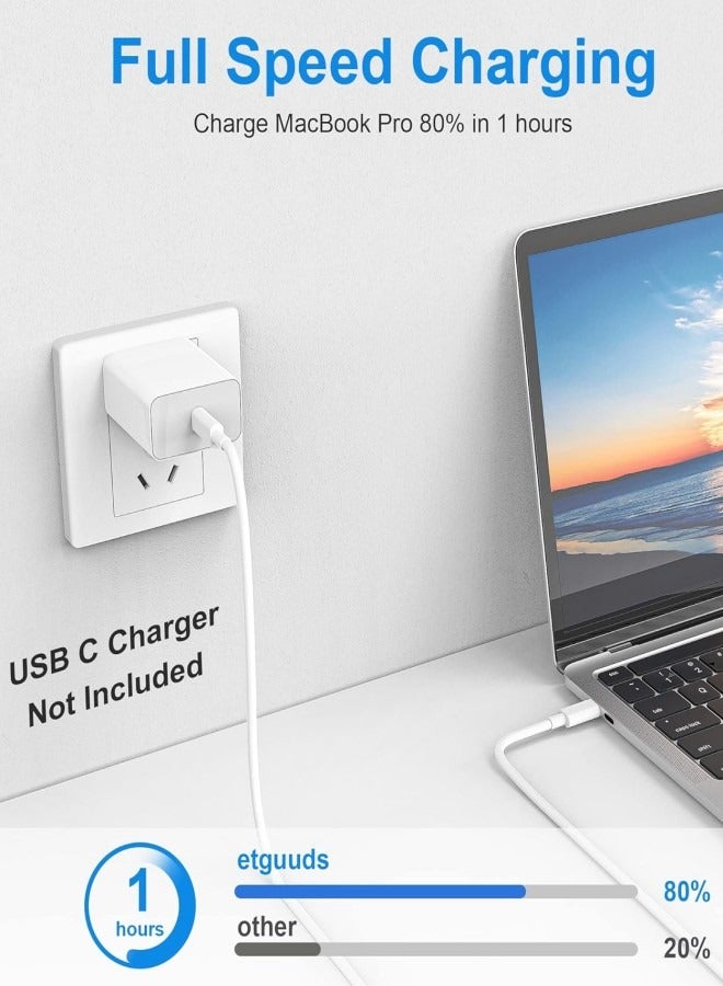 فليفيو كابل USB C 60 واط، كابل USB-C إلى USB-C كابل شاحن USB C لأجهزة iPhone 15، وMac Book Pro 2020، وiPad Pro 2020، وSwitch، وSamsung Galaxy S20 Plus S9 S8 Plus، وPixel، وأجهزة الكمبيوتر المحمولة والمزيد - Image 5