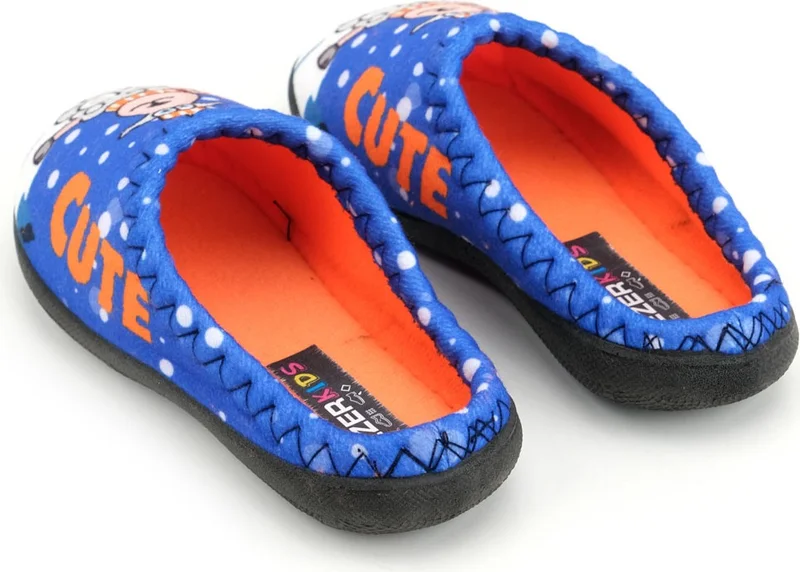 Gezer Boy Winter Comfortable Sole Home Garden Gondola Slippers