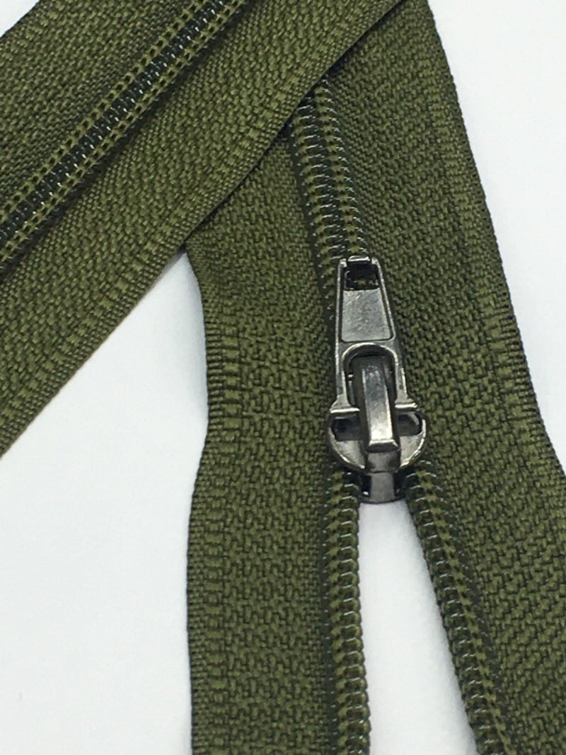 Karan Tuhafiye Karan Haberdashery Tracksuit Coat Zipper 70 cm Khaki  - Image 3