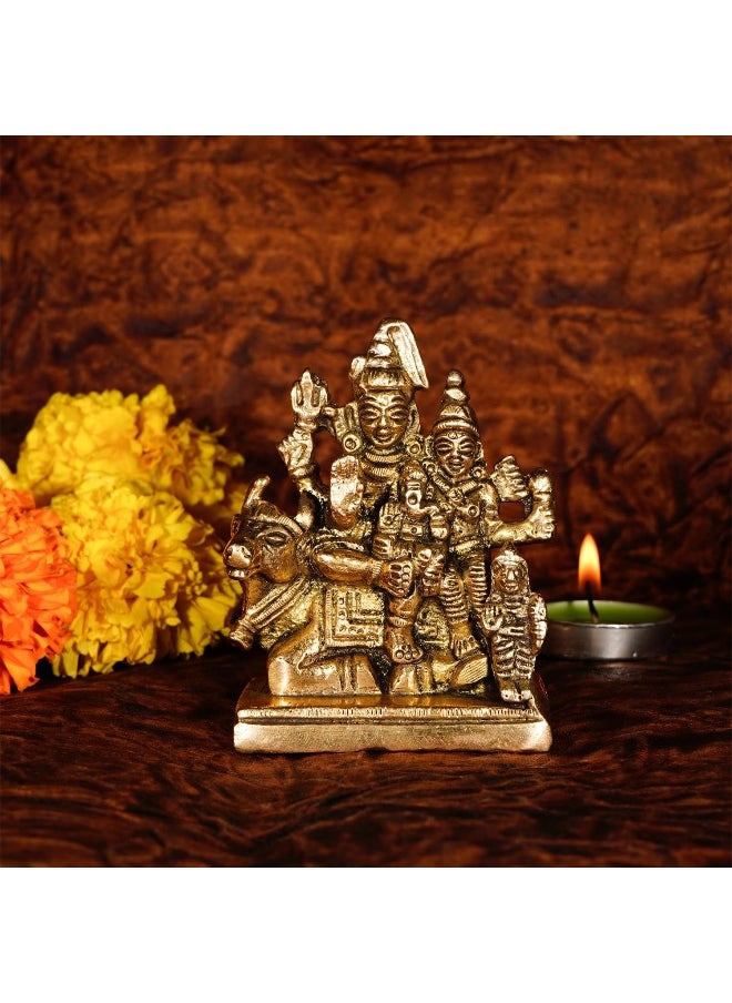 Ekhasa Sitting On Nandi Shiv Parivar Murti Idols(EKIDBR-01SPV1-GL) - pzsku/Z1860DC9D43C4762B19C2Z/45/_/1732531399/57862c8e-de67-4fad-af10-710702f353c4