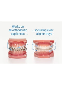 Orvance OrthoDots CLEAR – Moisture Activated Braces Wax Alternative for Pain Caused by Braces, Clear Aligner Trays, and Other Orthodontic Appliances. OrthoDots Stick Better and Stay on Longer than Dental Wax.  - Image 3