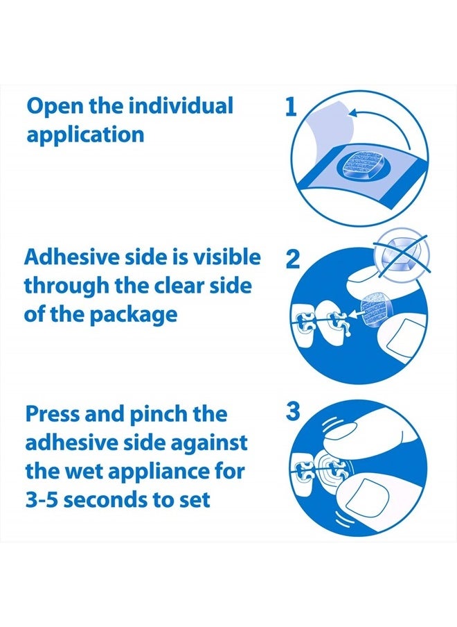 Orvance OrthoDots CLEAR – Moisture Activated Braces Wax Alternative for Pain Caused by Braces, Clear Aligner Trays, and Other Orthodontic Appliances. OrthoDots Stick Better and Stay on Longer than Dental Wax.  - Image 5