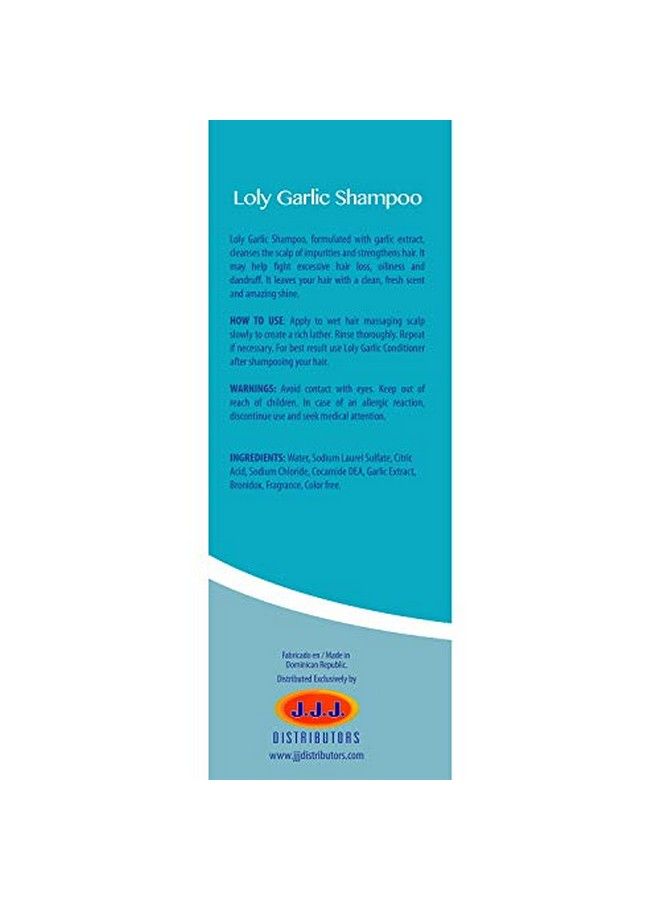 Loly Garlic Shampoo Unscented 16Oz (Pack Of 2)