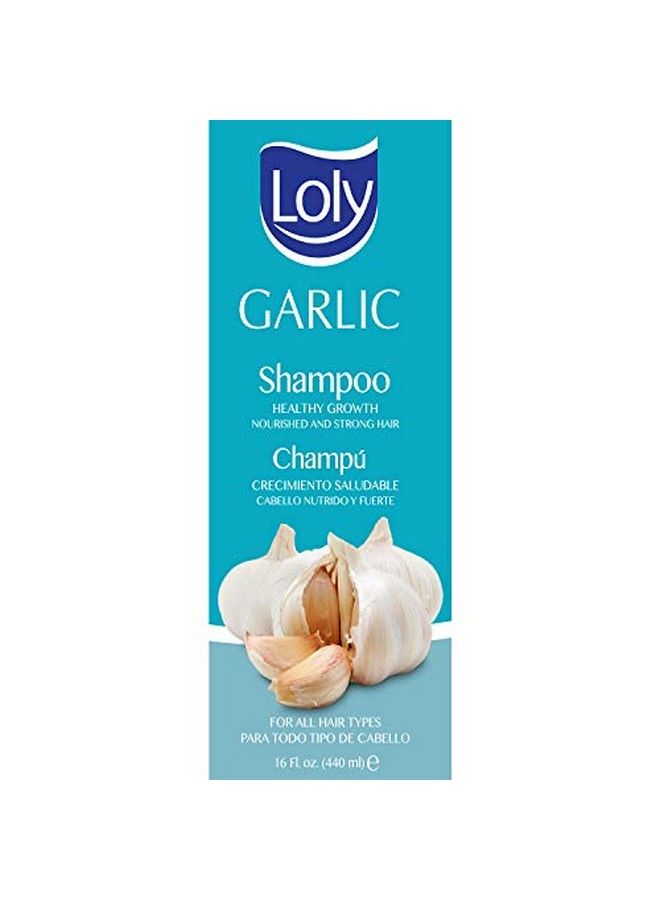 Loly Garlic Shampoo Unscented 16Oz (Pack Of 2)