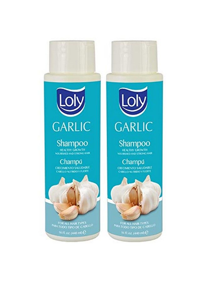 Loly Garlic Shampoo Unscented 16Oz (Pack Of 2)
