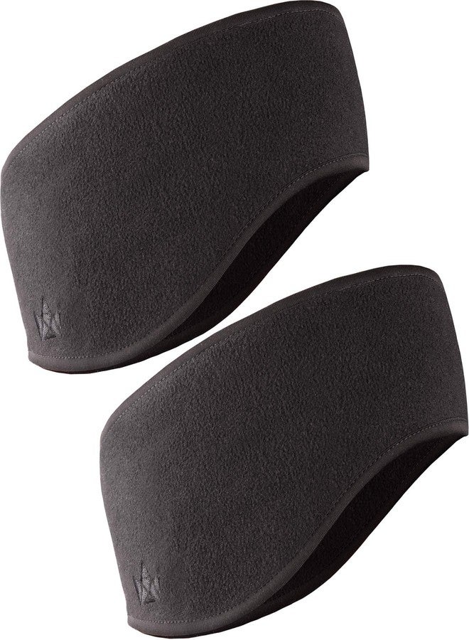 The Friendly Swede Ear Warmer Headband - Unisex 2-Pack Winter Headbands for Women & Men; Fleece Ear Warmers; Stretchable Ear Covers for Outdoors/Cycling/Hiking/Running - Image 1