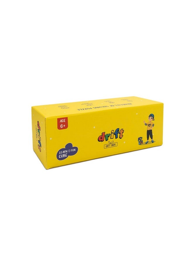 Cubelelo - Cubelelo Drift Axis, Fisher & Windmill (Tiled) Cube (v2) Gift Box | Unique Shape Mod Puzzle Toy with New Challenges | Intermediate & Advanced Level | Ideal Gift for Adult & Kid Cubers - Image 1