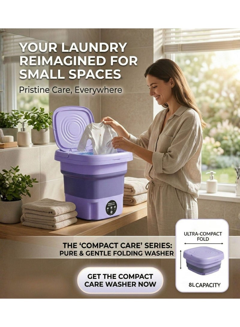 Foldable and Portable Washing Machine - Image 5