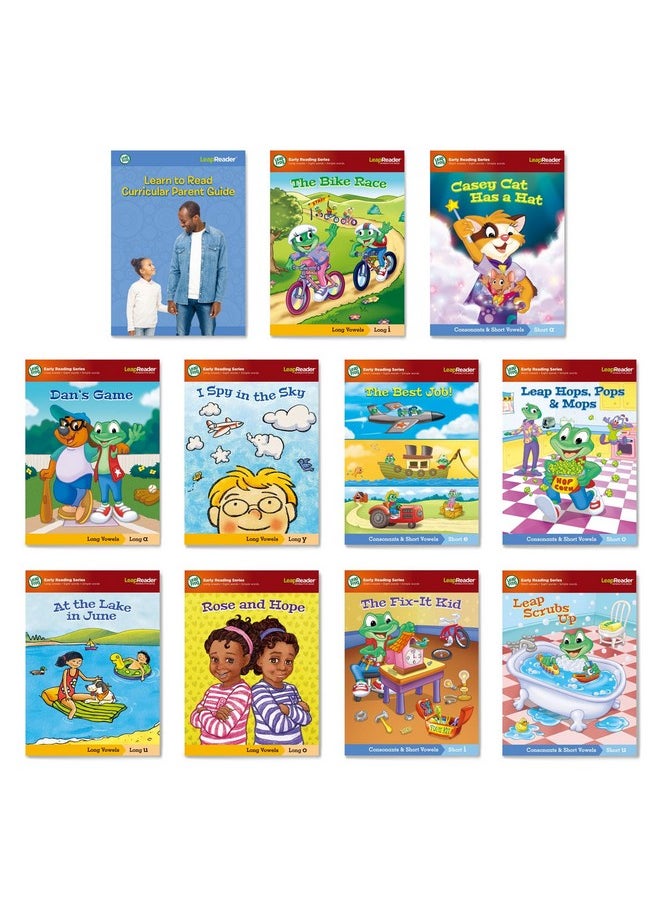 LeapFrog LeapFrog LeapReader System Learn-to-Read 10 Book Mega Pack, Pink  - Image 4