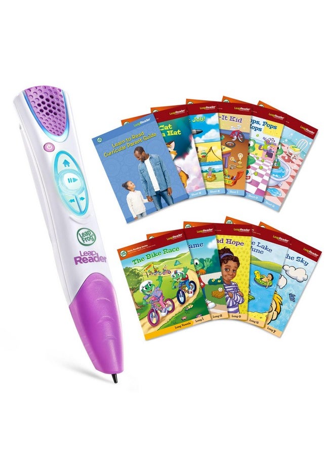 LeapFrog LeapFrog LeapReader System Learn-to-Read 10 Book Mega Pack, Pink  - Image 1