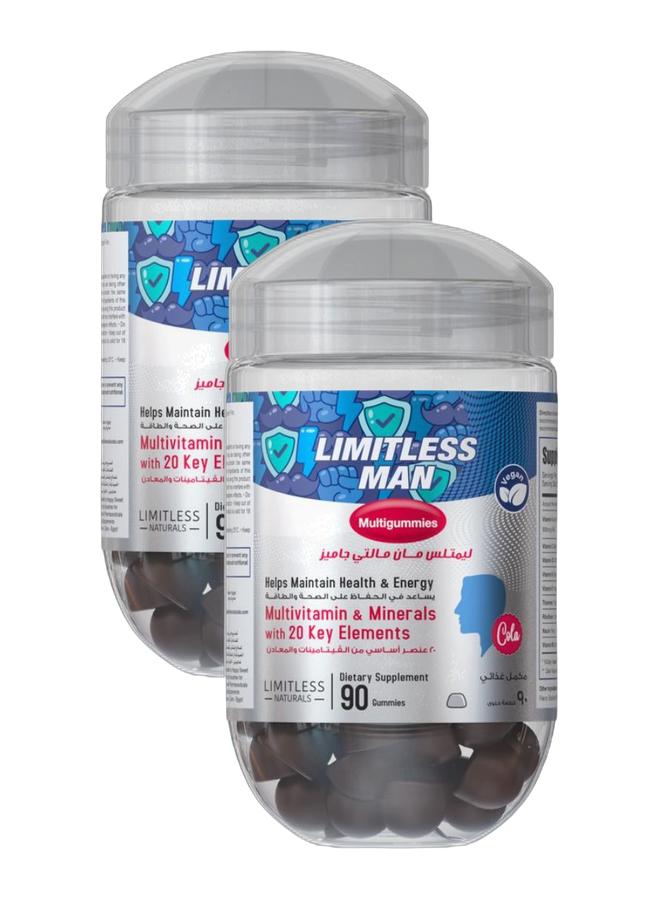 ليمتليس علبتين من مان جميز جار بطعم الكولا - Image 1