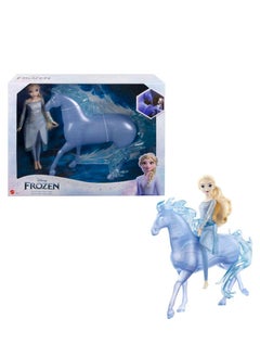 Mattel Games Disney Frozen Fashion Doll Elsa & Nokk Horse Set  - Image 1
