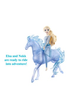 Mattel Games Disney Frozen Fashion Doll Elsa & Nokk Horse Set  - Image 3
