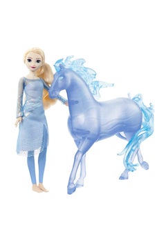 Mattel Games Disney Frozen Fashion Doll Elsa & Nokk Horse Set  - Image 2