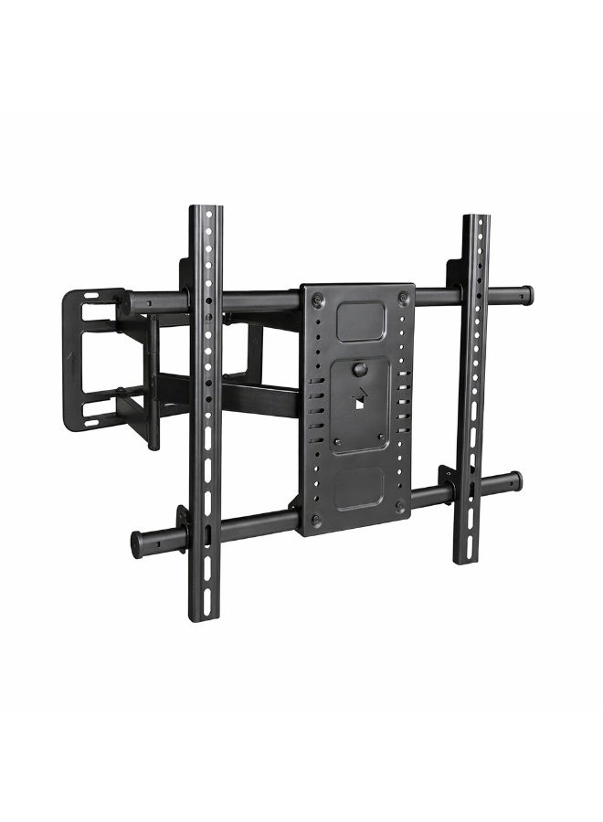 بيتيك حامل تلفزيون جداري متحرك يدعم شاشات التلفزيون 50–110 بوصة، ذراع مزدوج ثقيل التحمل يتحمل حتى 110 كجم (242 رطل) | متوافق مع ما يصل إلى VESA 800×600 مم، حركة كاملة مع إمالة ودوران، امتداد 40–470 مم، أسود | TF-P86 - Image 1