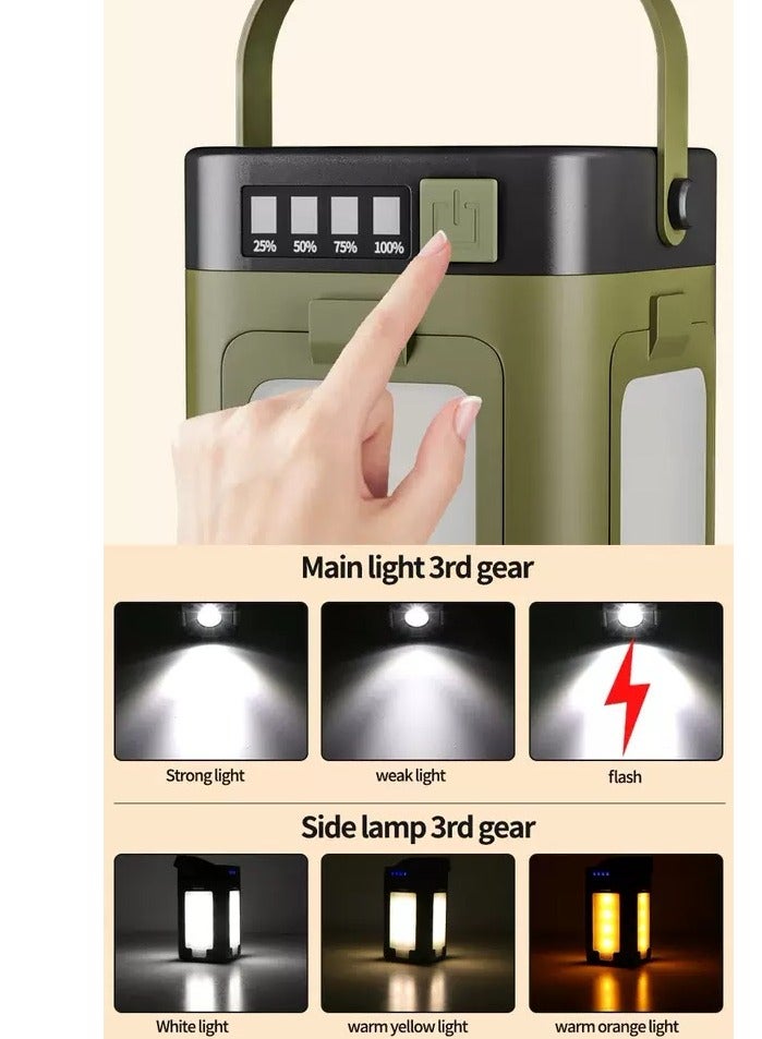Outdoor camping lamp, solar camping lamp - Image 5