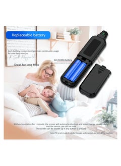 Portable Carbon Monoxide Detector - Mini Travel CO Alarm with 0-1000 PPM Detection Range, Professional-Grade CO Monitor for Home and Travel Air Quality Safety. - pzsku/Z18617C1131AE76C1D23EZ/45/_/1723089175/df327c47-add8-463b-8fb1-8a41657d3727