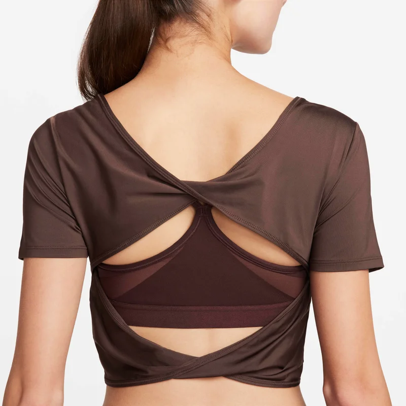 Nike Women's One Classic Dri-FIT Cropped Twist Top