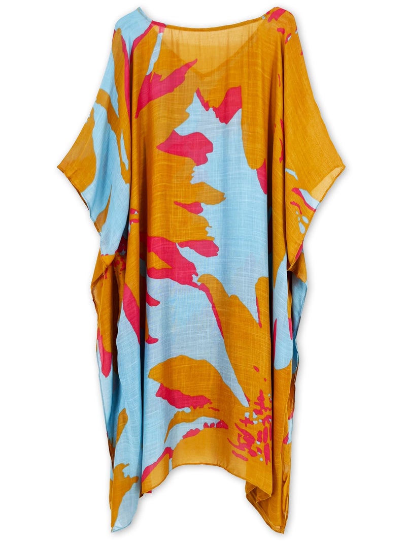 Breezy Lane Women's Beach Cover Up Swimsuit Coverups Kaftan for Bathing Suit Vacation Summer Resort Wear - Image 3