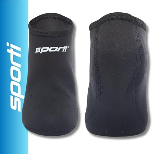 Sporti Neoprene Swim Fin Socks - Black - Small - Image 2