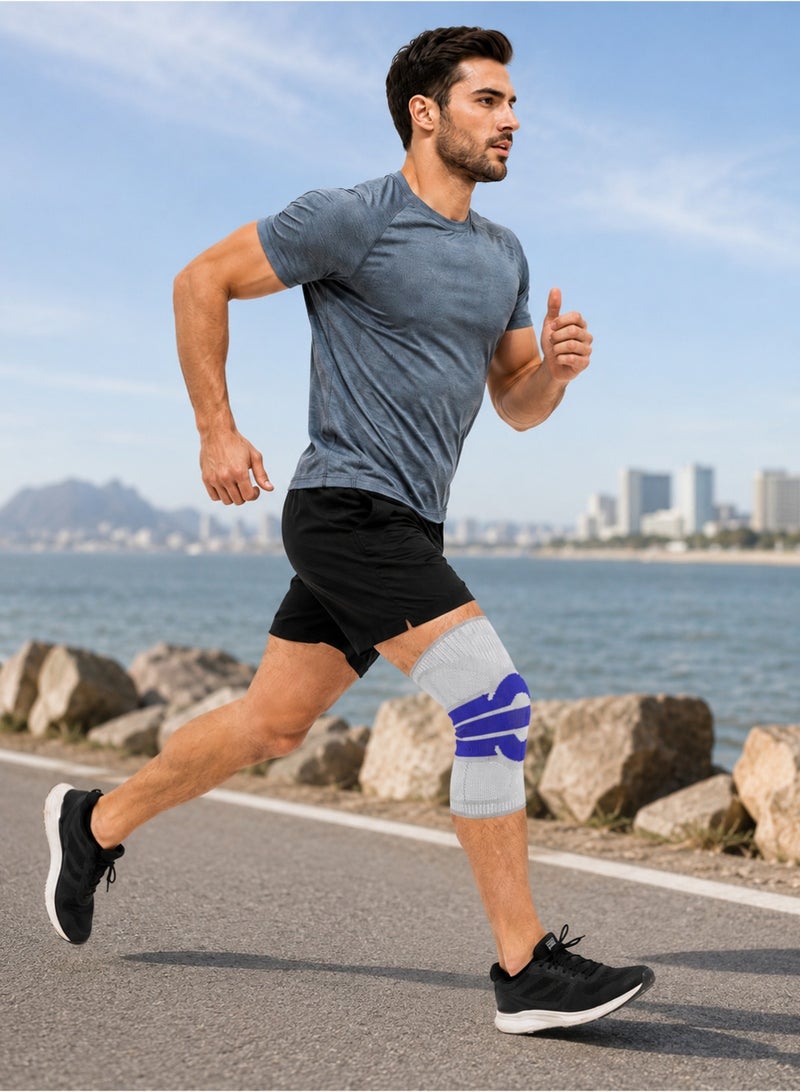 DBLEW Knee Brace Compression Sleeve for Pain Relief, Joint Support, Sports and Daily Activities, Extra Large - Image 4