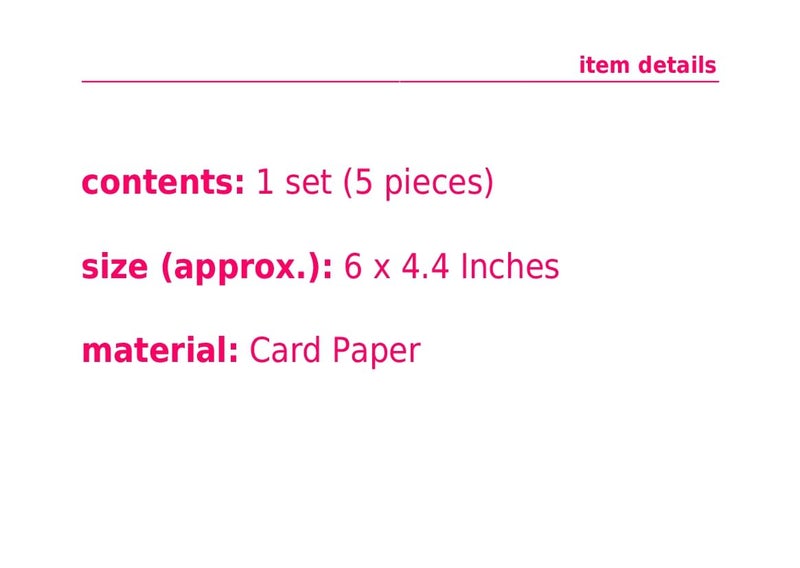 PartyStuff PartyStuff Makar Sankranti Theme Props - Makar Sankranti Party Props (5 Cards) - Image 3