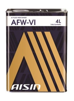 AISIN Automatic Transmission Oil  (Fully Synthetic)   ATF VI (4 Liters) 