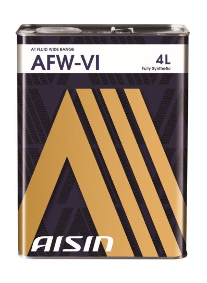 AISIN Automatic Transmission Oil  (Fully Synthetic)   ATF VI (4 Liters) 