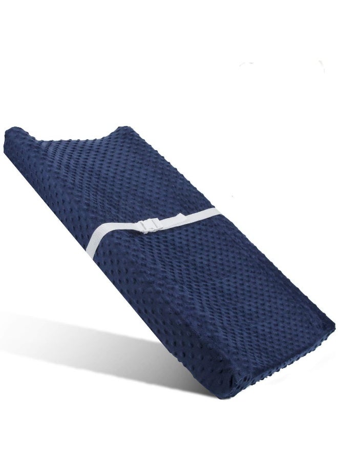 Babebay Changing Pad Cover - Ultra Soft Minky Dots Plush Changing Table Covers - Image 2