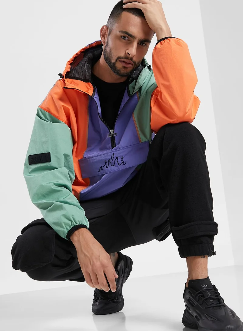 Grimey Snow Fox Raincoat