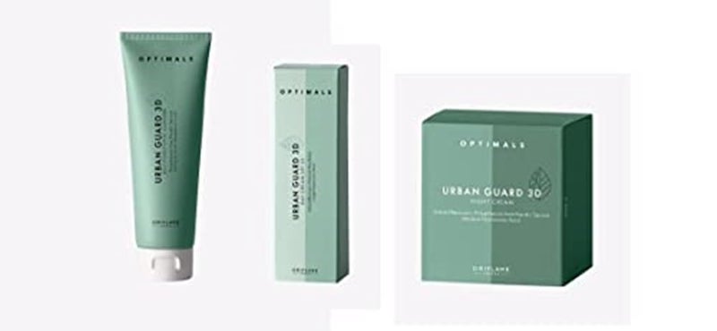 Oriflame OPTIMALS urban guard 3d multifunctional cleanser  125 mlurban guard 3d day cream spf 2550 ml and urban guard 3d night cream  50 ml - Image 3