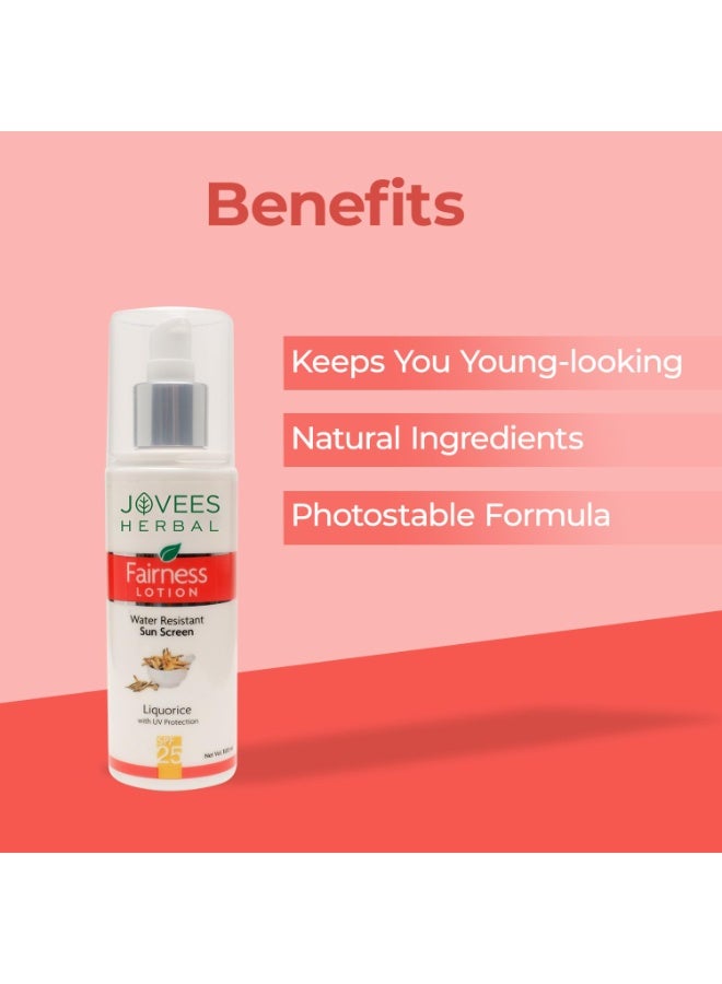 JOVEES HERBAL Sunscreen Fairness Lotion SPF 25 100ml - Image 4