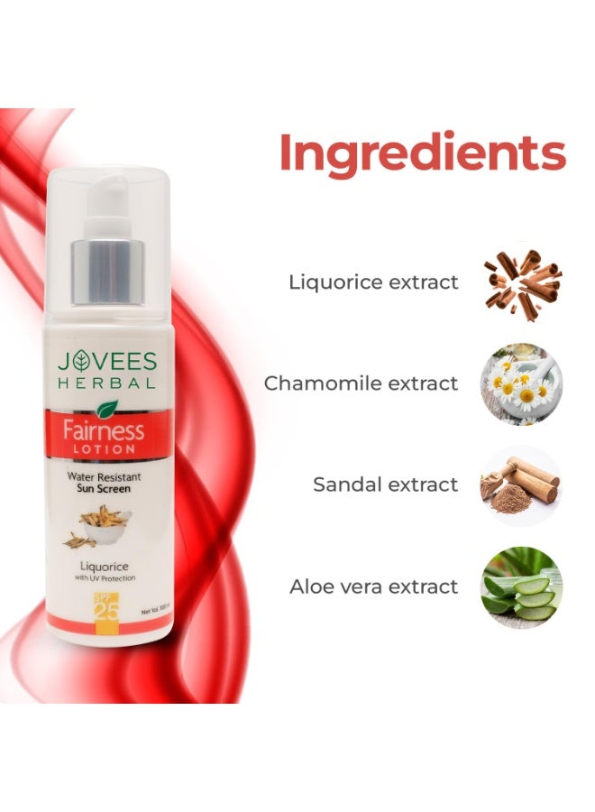 JOVEES HERBAL Sunscreen Fairness Lotion SPF 25 100ml - Image 5