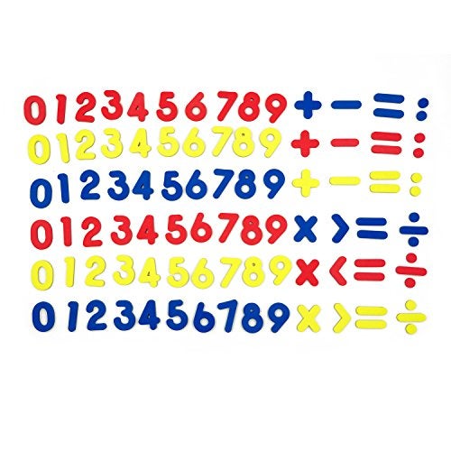 SpriteGru 102pcs Magnetic Numbers for Basic Math Mathematics Education - Image 1