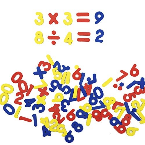 SpriteGru 102pcs Magnetic Numbers for Basic Math Mathematics Education - Image 3