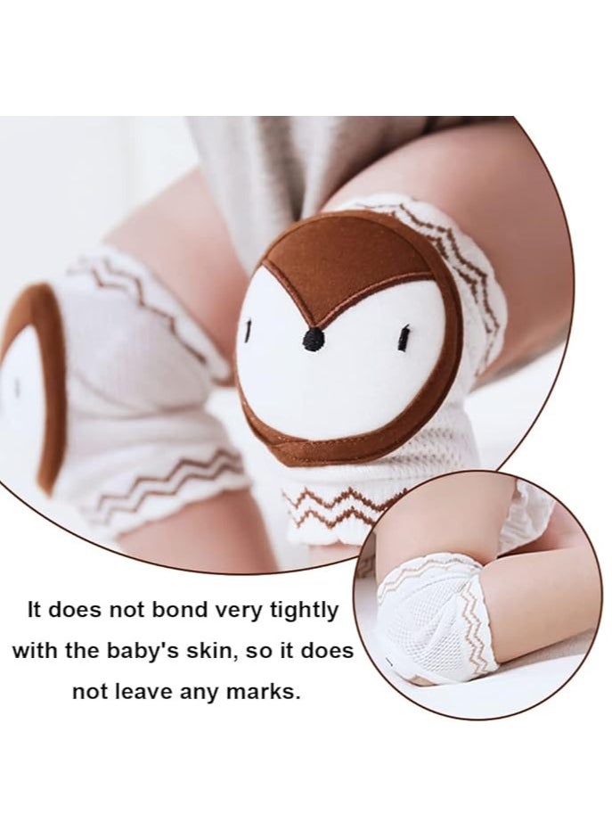 Fox Pattern Anti Slip Crawling Knee Pad