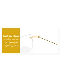 REOCLE Anti-blue Reading Glasses with HD Lenses & Comfortable Wearing Experience Light Ultralight Flexible Anti-Blue Light Readers for Newspaper Computer Phone  - Image 5
