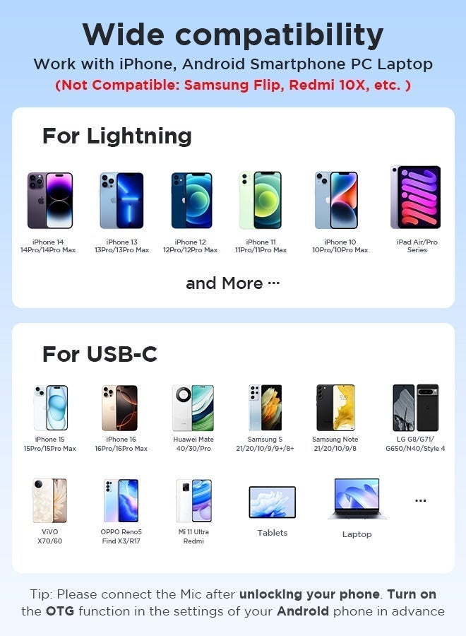 BOYA BY-V3 combo Wireless Lavalier Microphone Original Mini Lapel Mic Noise Cancelling Mic for Vlogging iPhone Android - Image 2