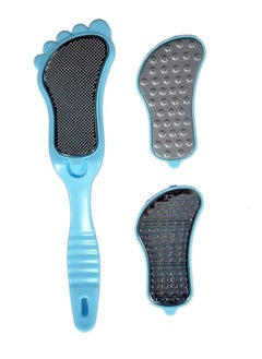 Professional Pedicure Kit, 3 In 1 Replaceable Stainless Steel Foot Rasp File Callus Remover, Dead Skin, Cracked Heels, Feet Scrubber Corn Removal Set (Blue) - pzsku/Z18621101EA0139AE2A06Z/45/_/1723294872/dab8a79a-7ab1-4cee-841a-48749d140bfd