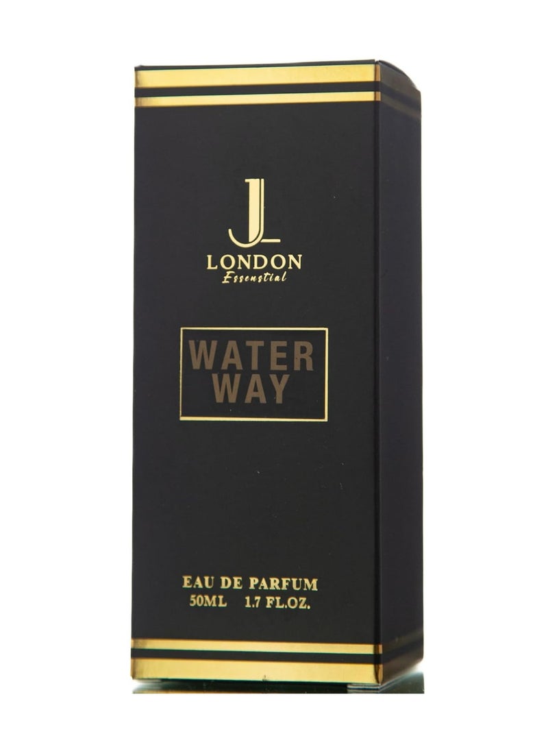 JAN LONDON JAN LONDON ESSENTIAL - WATER WAY EDP Perfume For Men And Women Long Lasting Unisex Fragrance Inspired Perfumes for Ladies & Gents 50ml  - Image 2