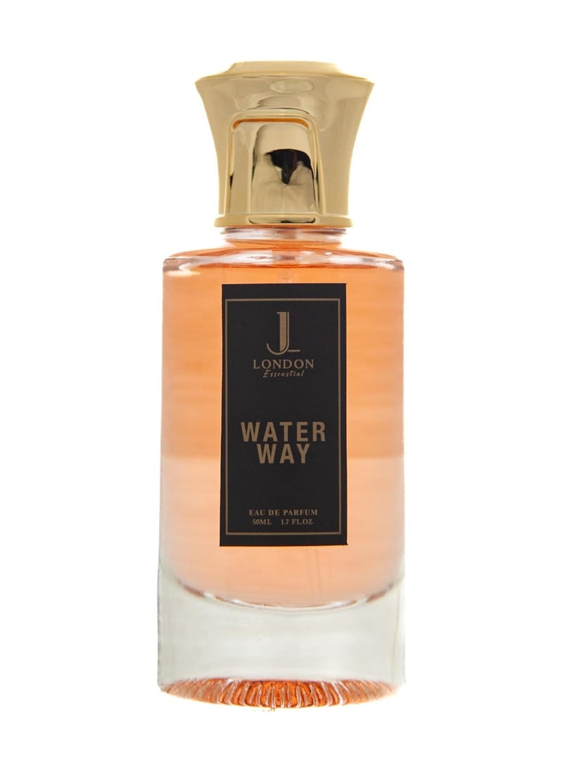 JAN LONDON JAN LONDON ESSENTIAL - WATER WAY EDP Perfume For Men And Women Long Lasting Unisex Fragrance Inspired Perfumes for Ladies & Gents 50ml  - Image 1