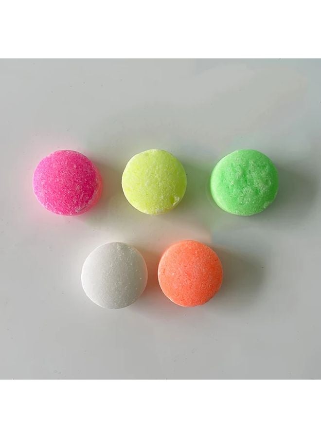 5pcs EVA Lemon Scented Toilet Deodorant Balls Restroom Air Freshener Urinal Purification - Image 5