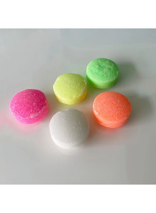 5pcs EVA Lemon Scented Toilet Deodorant Balls Restroom Air Freshener Urinal Purification - Image 2