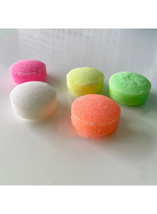 5pcs EVA Lemon Scented Toilet Deodorant Balls Restroom Air Freshener Urinal Purification - Image 1