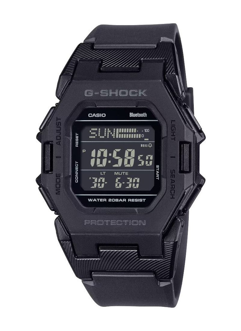 G-SHOCK Digital Bluetooth Resin Band Watch GD-B500-1  - Image 1