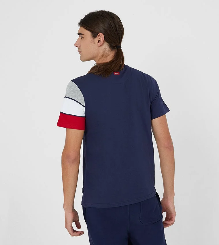 BEVERLY HILLS POLO CLUB  Logo Printed Short Sleeves T-Shirt for Men | Best Price UAE