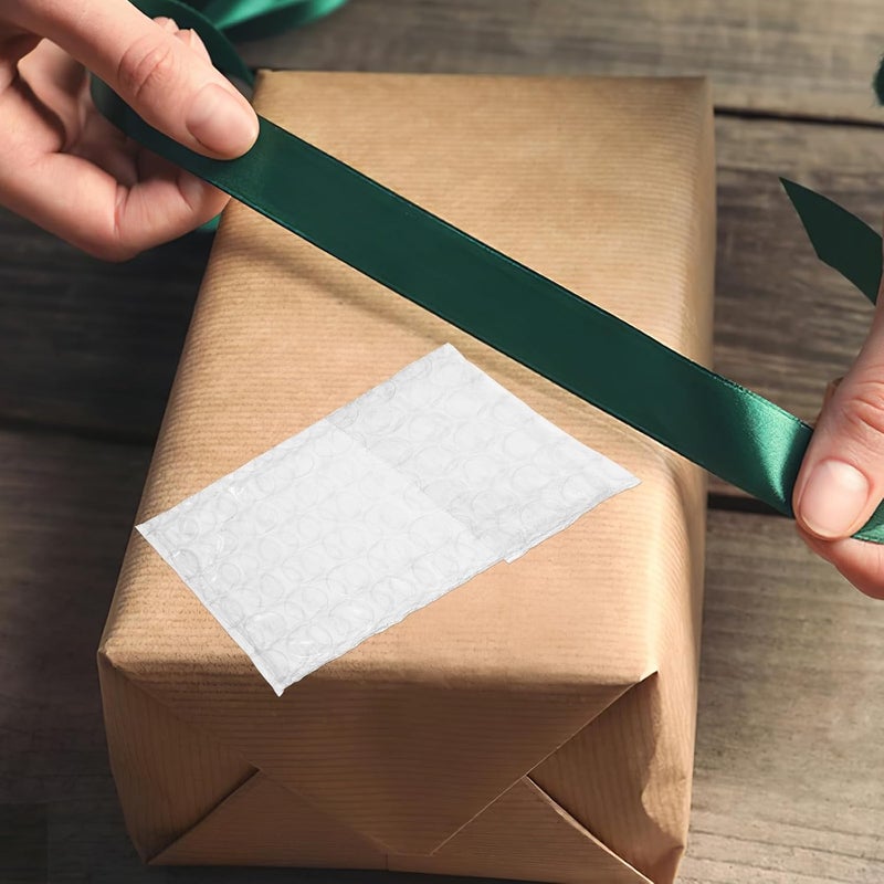 Uonlytech 50pcs Self Seal Bubble Mailer Envelopes 6x8+3cm Double Layer Thickened Padded Shipping Bags for Small Business Packaging - Image 4
