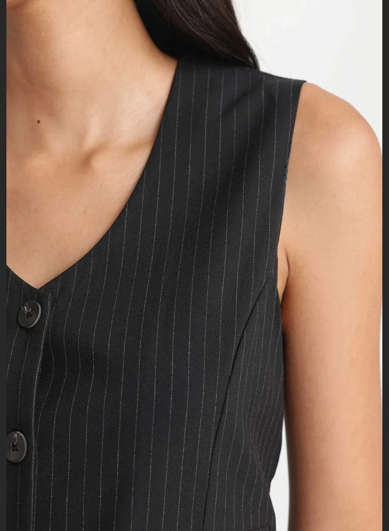 DeFacto Woman V Neck Sleeveless Vest