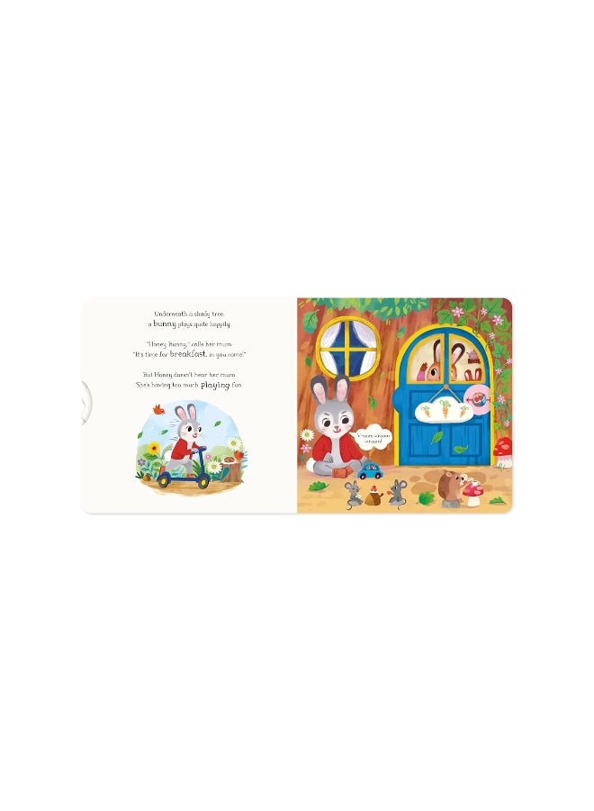 Breakfast for Little Bunnies: A Push Pull Slide Book  - Image 2