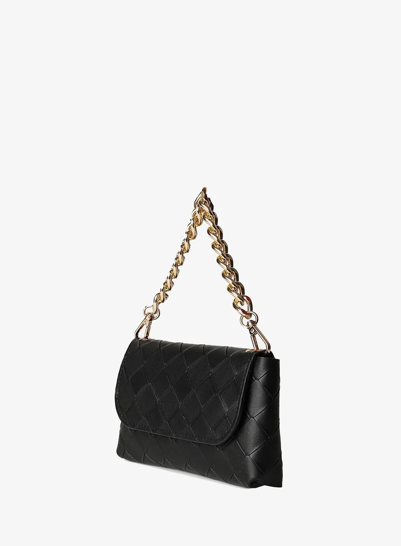 Haute Sauce Tiffany Black Cross Body Bag